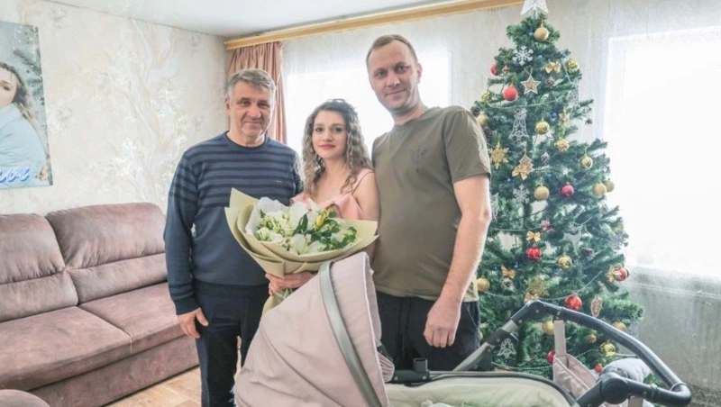 Ростислав Потапов стал первым жителем Чернянского округа, рождённым в 2026 году