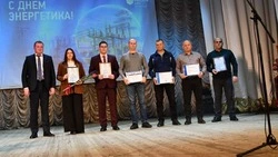 Чернянские энергетики получили награды к профессиональному празднику