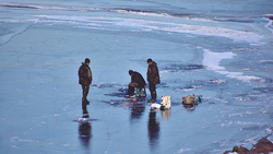 Чернянские спасатели предупредили жителей об опасности весеннего льда