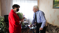 Ветеран Василий Самуилович Боклагов из Чернянки отметил 94-й день рождения