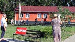 Воспитанники чернянского лагеря «Орбита» отработали порядок действий при возникновении ЧС