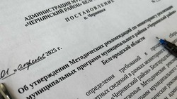 Постановление администрации Чернянского района  от 1.04.2025 г. №156