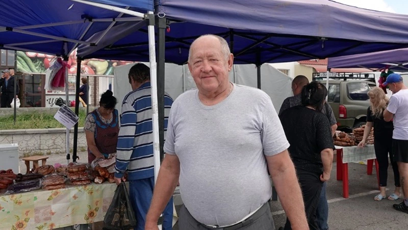 Виктор Сбитнев из Русской Халани: «Я на ярмарку всегда приезжаю, что-то да купишь здесь вкусное»