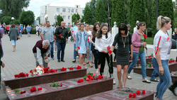Чернянцы приняли участие в митинге-реквиеме в День памяти и скорби