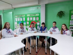 Команда школьников чернянской школы №4 вошла в тройку лучших по работе РДШ
