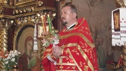Благочинный Чернянского округа Степан Жаровский обратился к жителям в день Светлой Пасхи