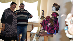 Выставка кукол Натальи Рублёвской открылась в Чернянке