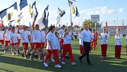 Третий областной летний парад физкультурников прошёл в Чернянке