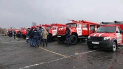 Чернянские огнеборцы продемонстрировали высокую готовность к действиям по ликвидации возгораний