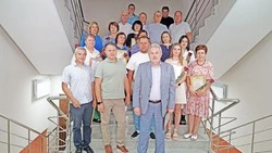 Глава администрации района Сергей Морозов вручил награды чернянским строителям
