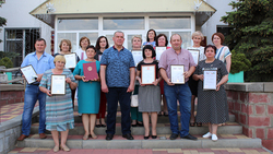 Члены избирательных комиссий Чернянского района получили награды ЦИК Российской Федерации