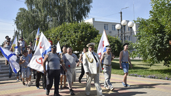 Чернянцы приняли участие в митинге в честь Дня военно-морского флота