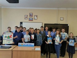Школьники из Чернянки присоединились к акции «Поделись своим Знанием»