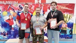 Чернянцы блестяще выступили на чемпионате Белгородской области по гиревому спорту