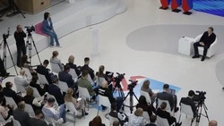 Губернатор Вячеслав Гладков провёл большую пресс-конференцию