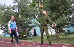 Курсанты «Арматы» приняли участие в соревнованиях по многоборью ГТО в Чернянском районе