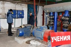 Сотрудники служб и ведомств Чернянки продолжают отрабатывать действия в случае чрезвычайных ситуаций