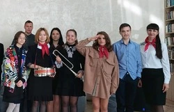 Сотрудники районной библиотеки провели для чернянских школьников «Пионерскую прокачку»