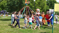 Чернянские дети приняли участие в днях русских народных игр и забав