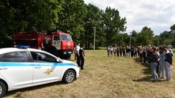 Сотрудники ГИБДД и пожарной части Чернянки провели день безопасности в лагере «Орбита»
