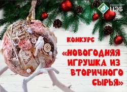 Белгородский ЦЭБ объявил творческий конкурс «Новогодняя игрушка из вторсырья»