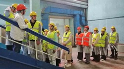 Учащиеся чернянского агрокласса побывали на экскурсии на сахарном заводе