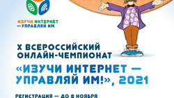 Всероссийский онлайн-чемпионат «Изучи интернет — управляй им!» ждёт участников*