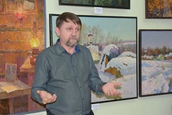 Член Союза художников России из Чернянки Юрий Рязанцев презентовал новую выставку