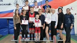 Чернянцы показали выдающиеся результаты на первенстве Белгородской области по тяжёлой атлетике